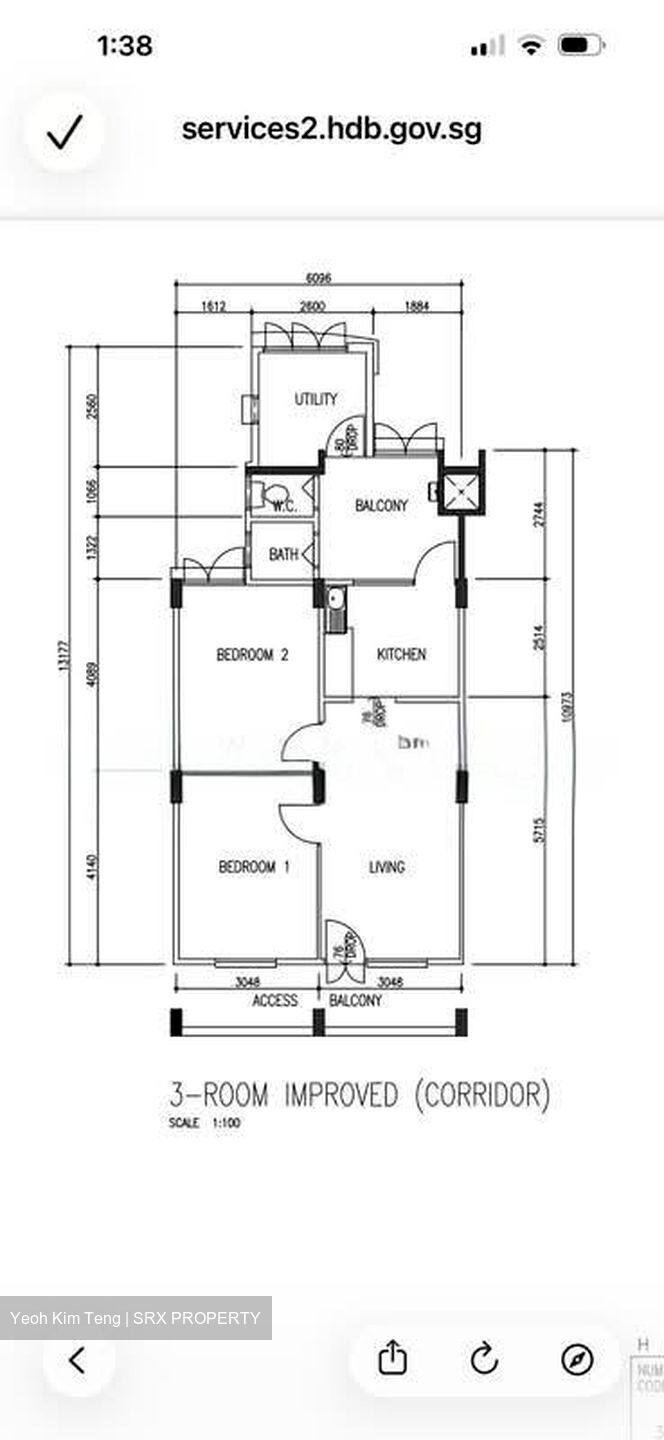 Blk 20 Kim Keat Palm (Toa Payoh), HDB 3 Rooms #585365051